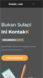 Mobile Screenshot of kontakk.com